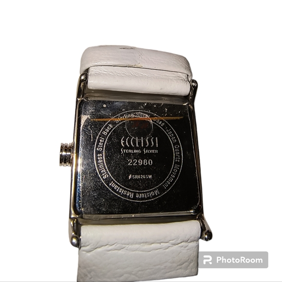 Ecclissi Watch w/ Sterling Silver & Mother of Pearl Face - Picture 3 of 11